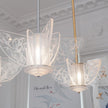 Lalique Hirondelles Chandelier Small Size