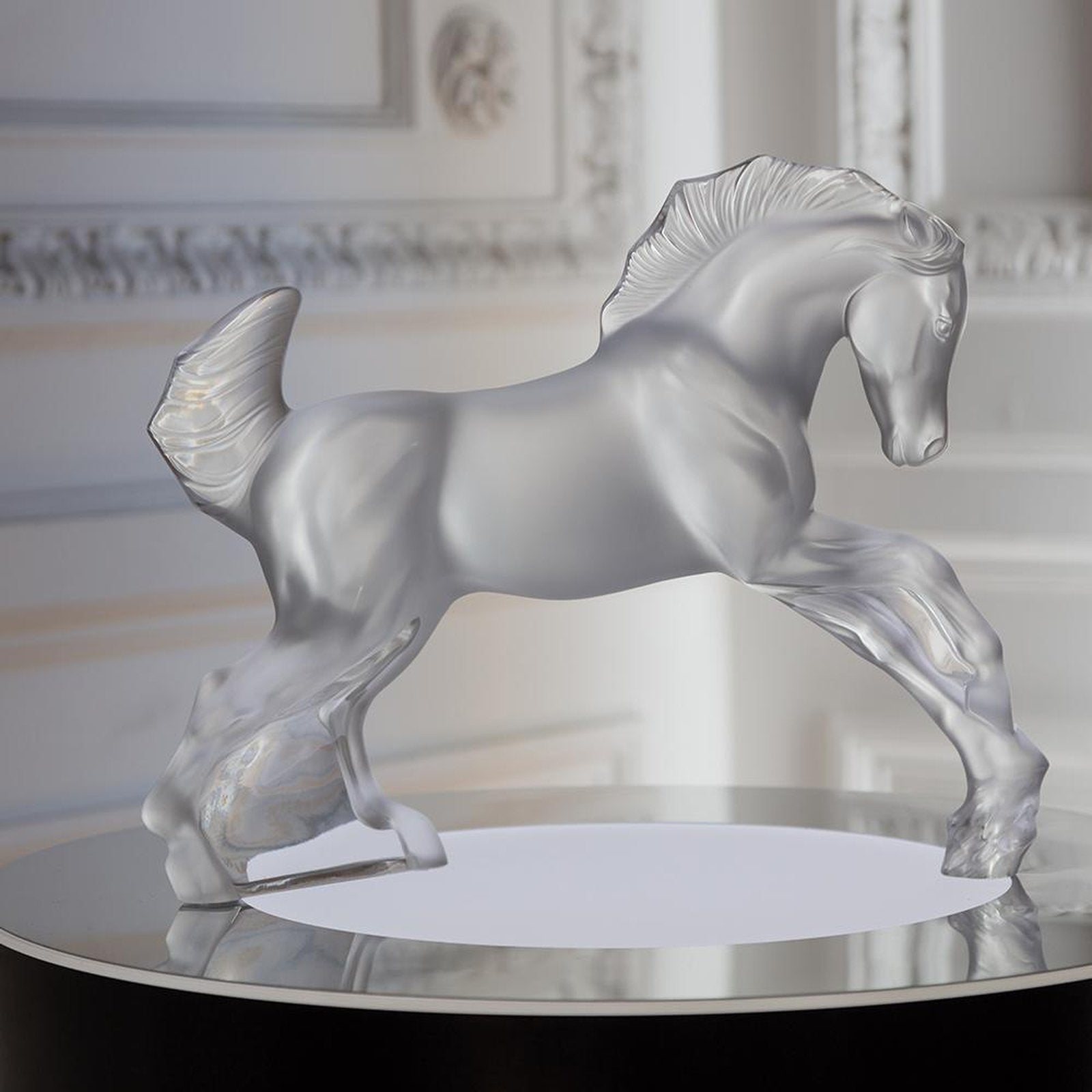Lalique Horse Sculpture