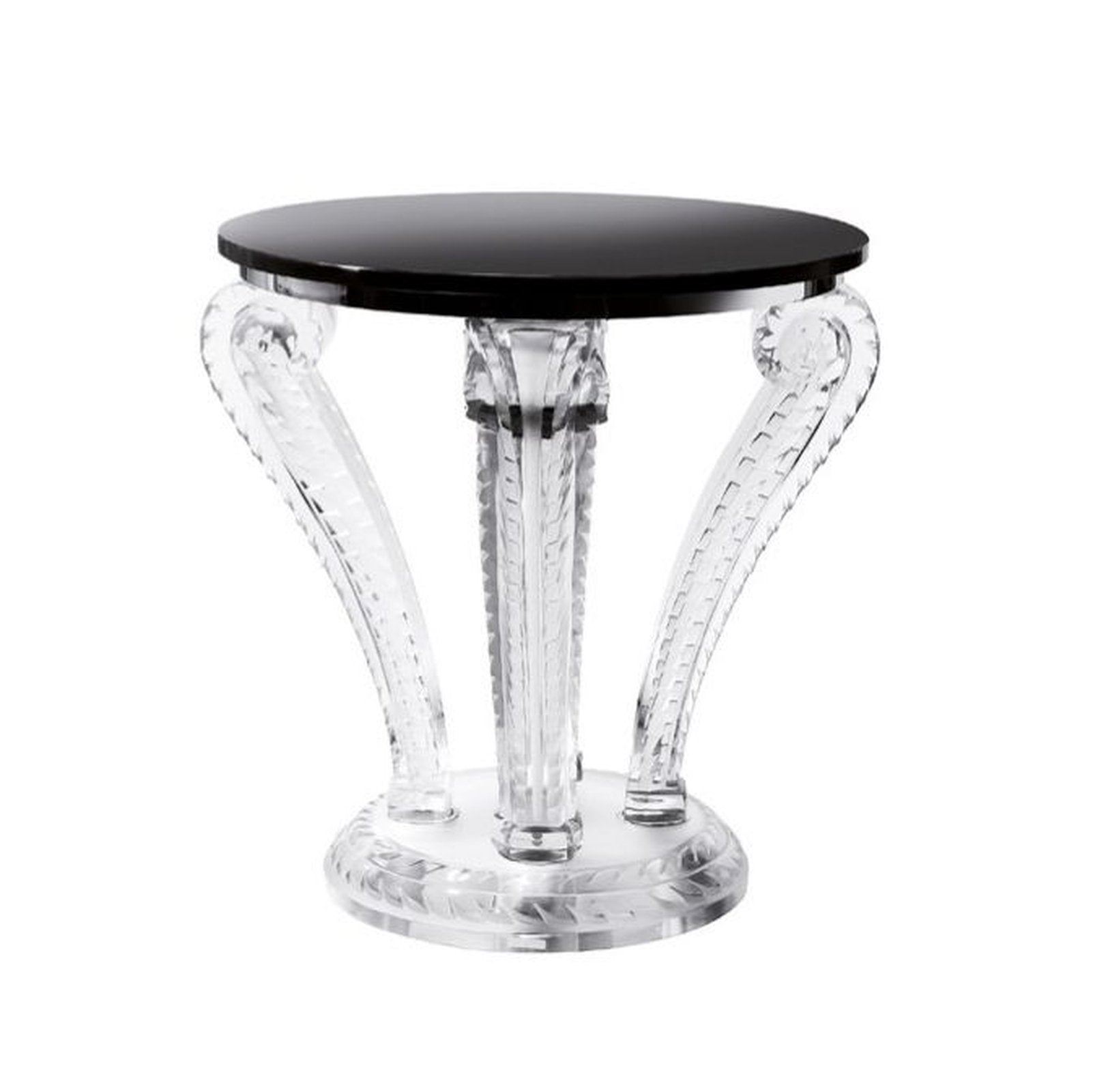 Lalique Marsan Pedestal Table