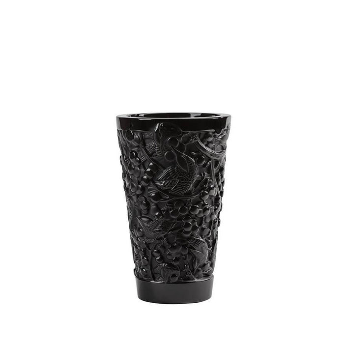 Lalique Merles Et Raisins Medium Vase