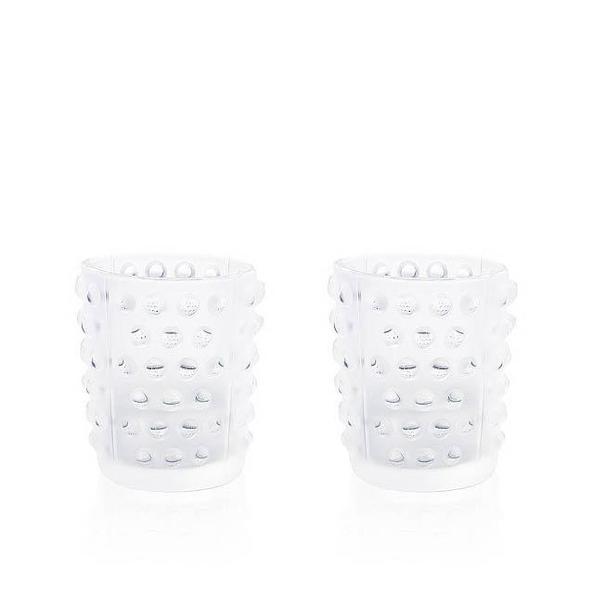 Lalique Mossi Votives - Set of 2
