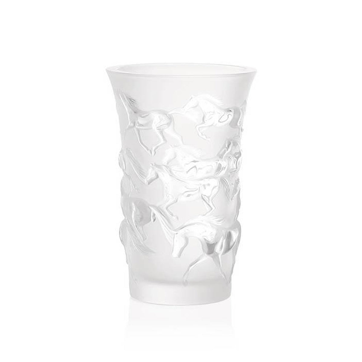 Lalique Mustang Vase