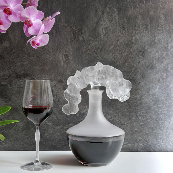 Lalique Orchidee Decanter