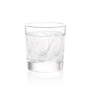 Lalique Owl Old Fashion Tumbler