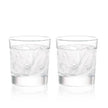 Lalique Owl Whisky Tumblers - Set of 2