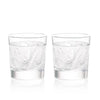 Lalique Owl Whisky Tumblers - Set of 2