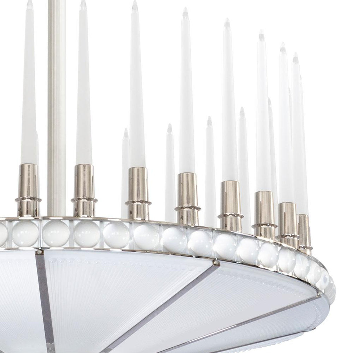 Lalique Perles 1 Tier Chandelier