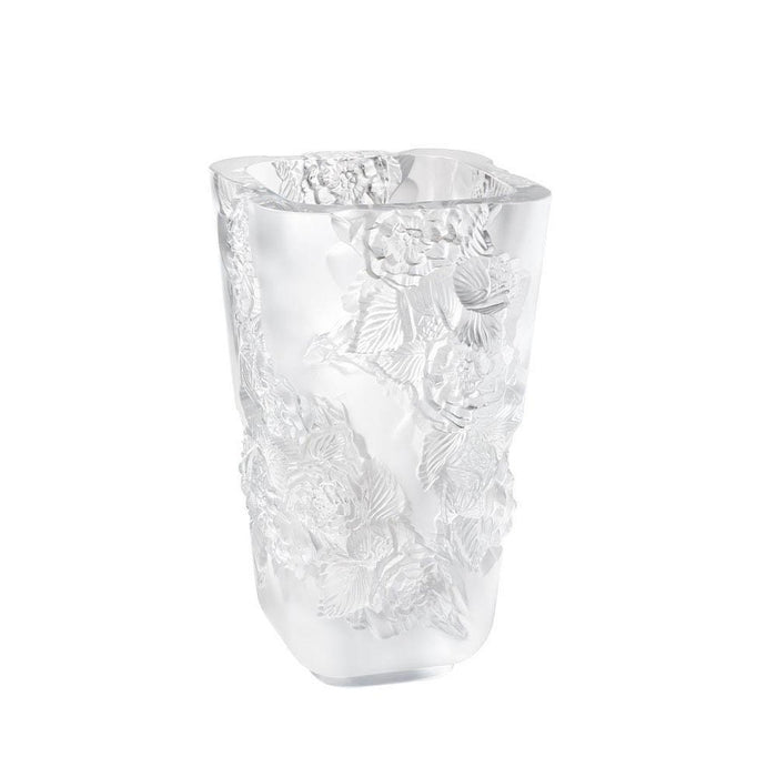 Lalique Pivoines Vase Large Size