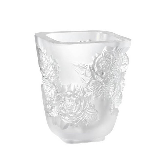 Lalique Pivoines Vase Small Size