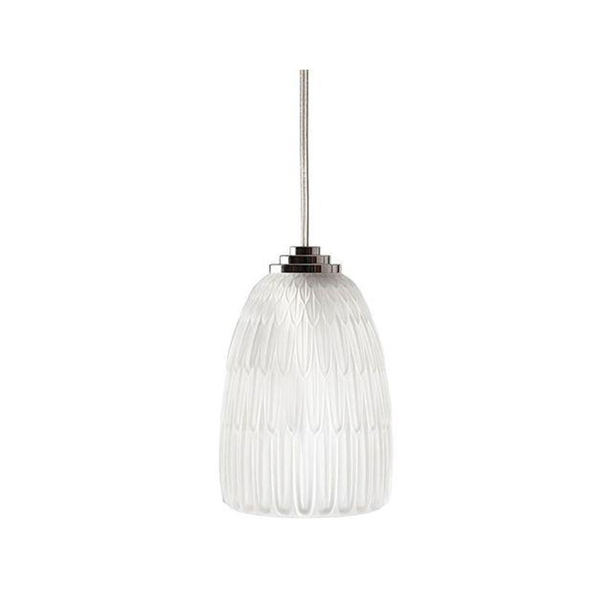 Lalique Plume Ceiling Lamp Large Size
