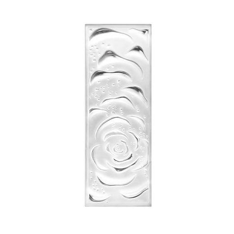 Lalique Roses Decorative Panel Small