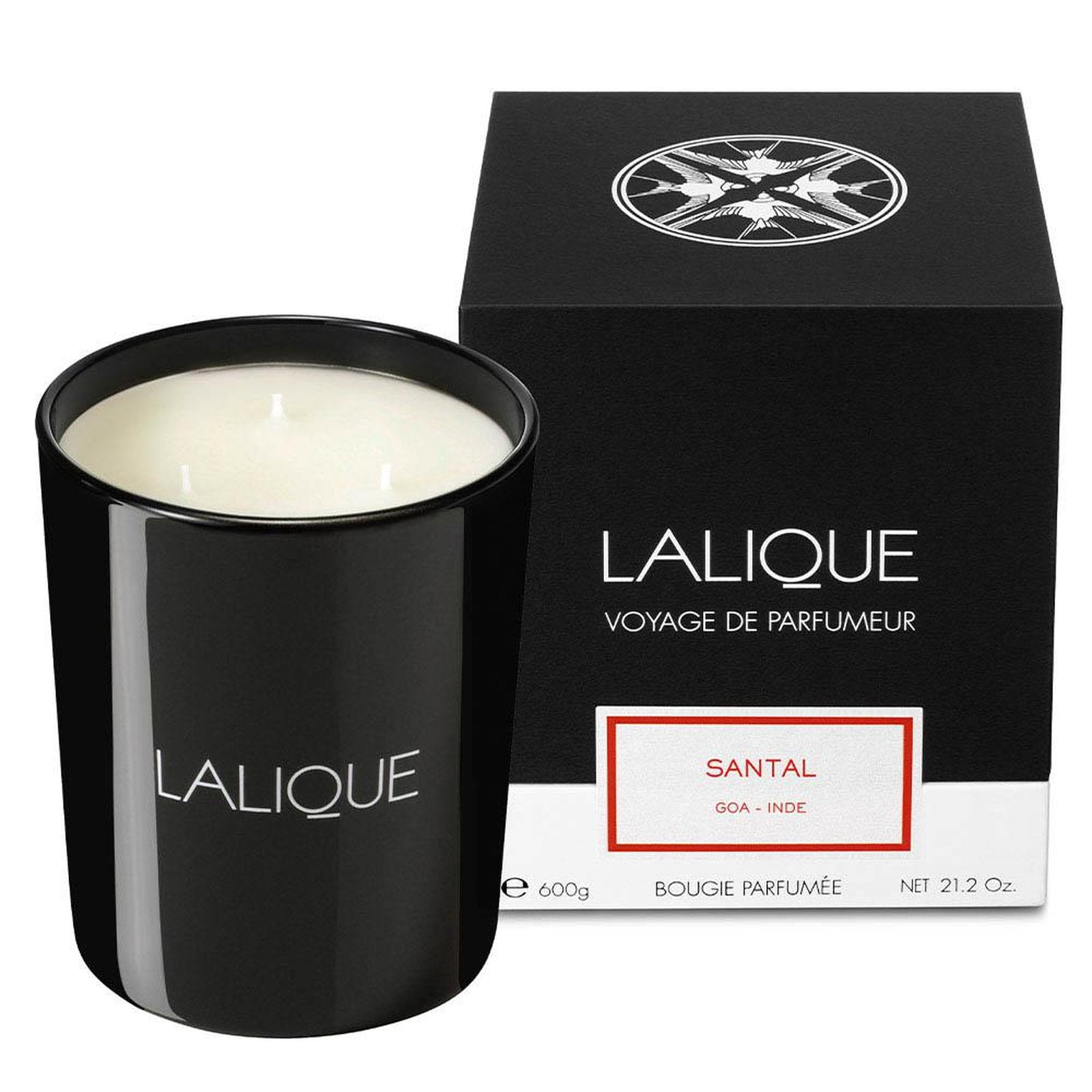 Lalique Sandalwood Goa - India Scented Candle Large