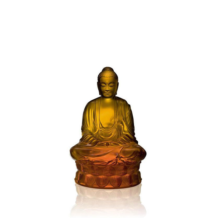 Lalique Small Buddha Sculpture