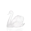 Lalique Swan Head Up Sculpture