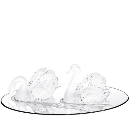 Lalique Swan Mirror