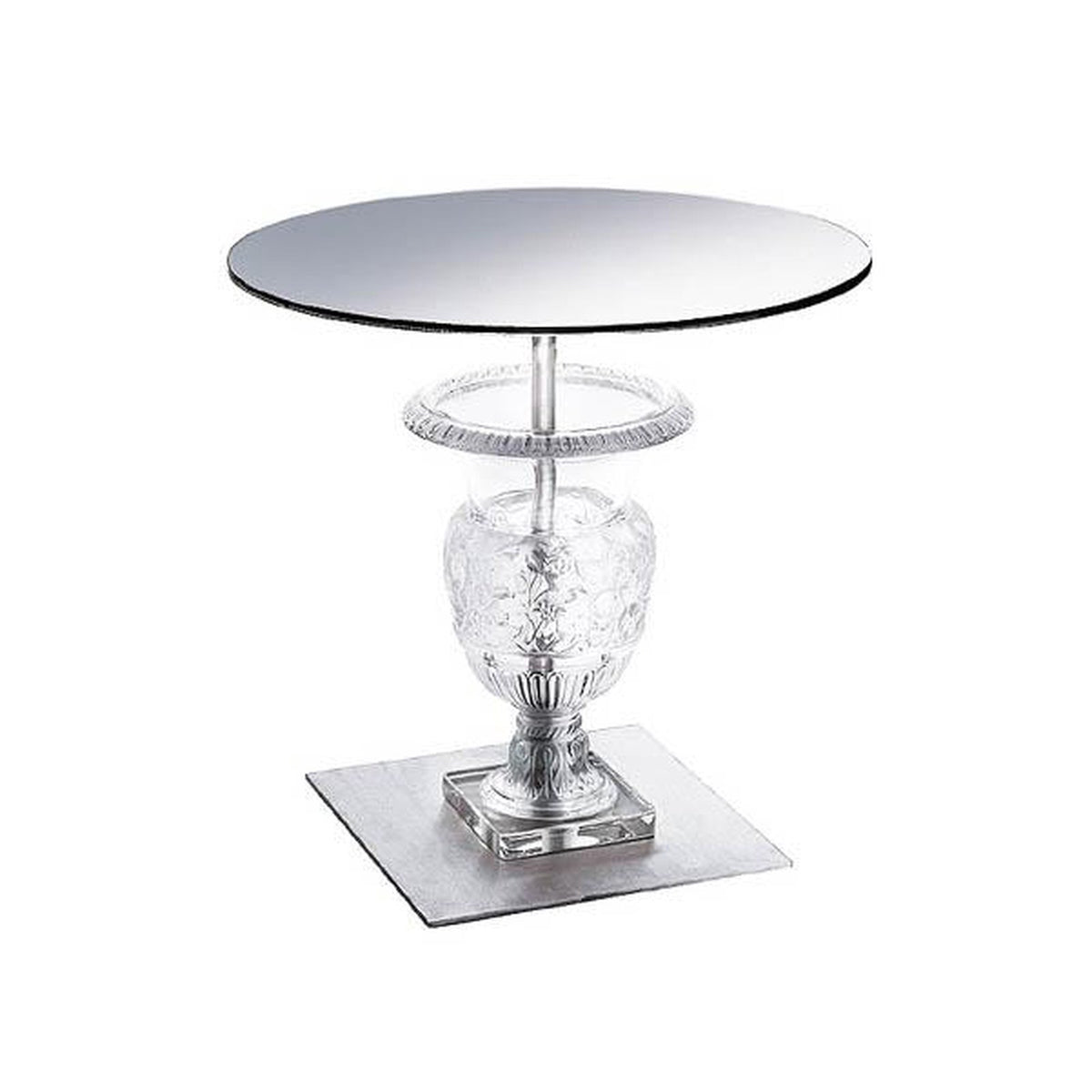 Lalique Versailles Pedestal Table
