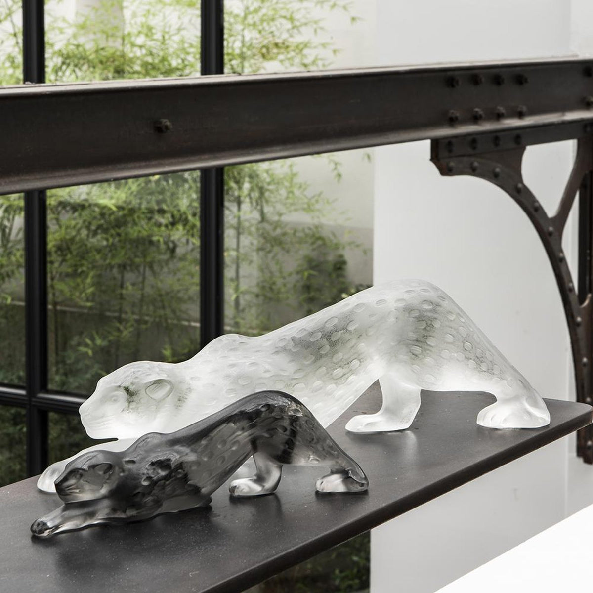 Lalique Zeila Panther Small Sculpture