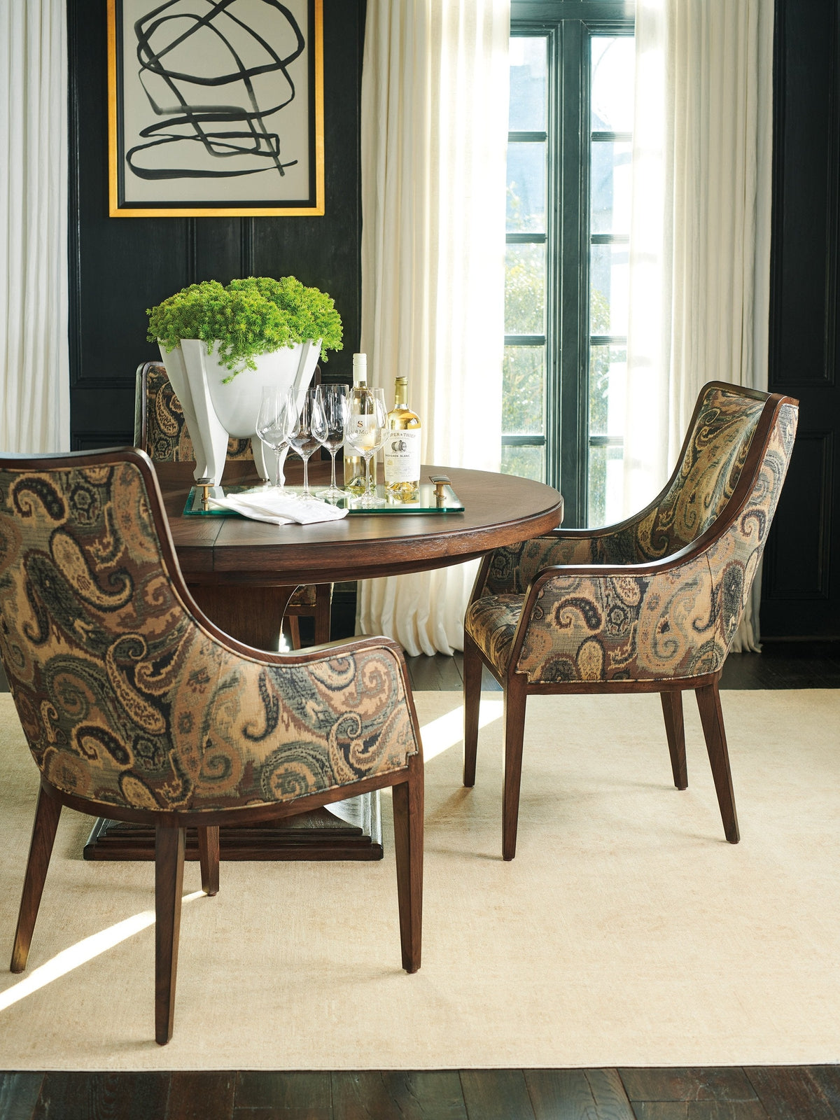 Lexington Silverado Bromley Upholstered Arm Chair
