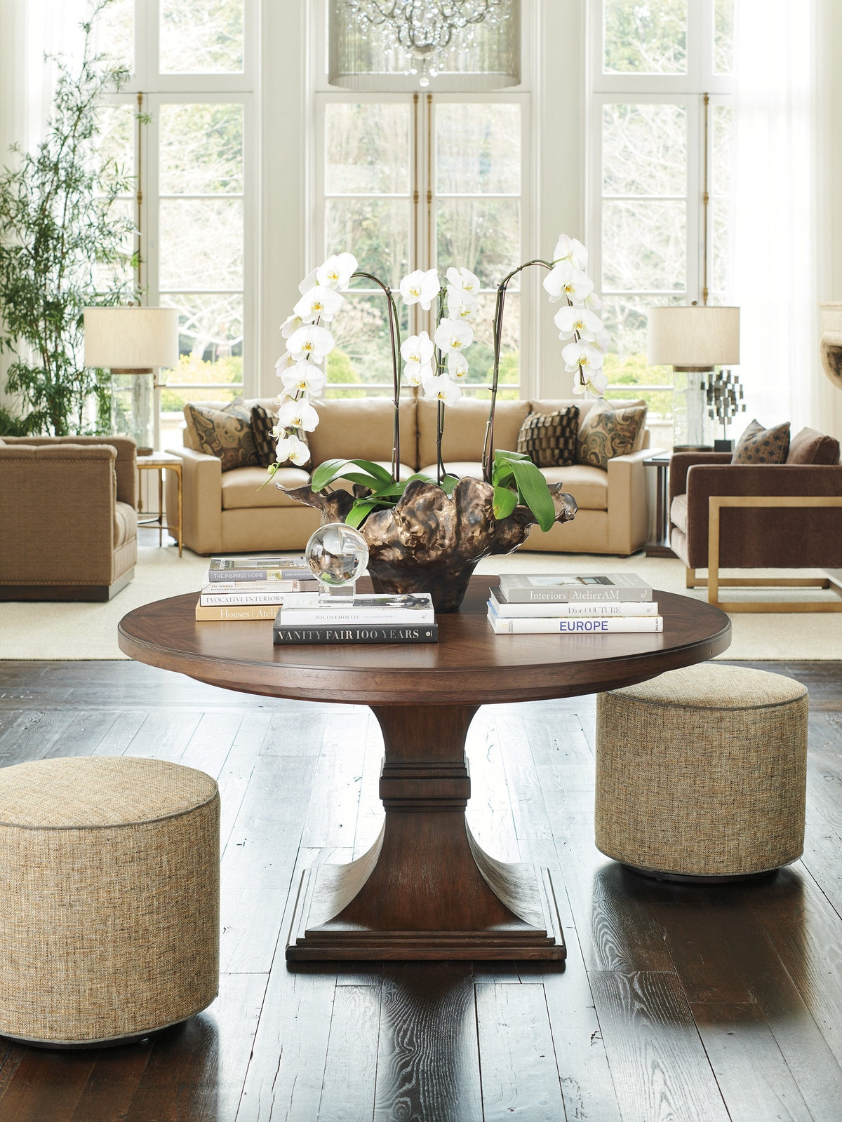 Lexington Silverado Palo Alto Round Dining Table