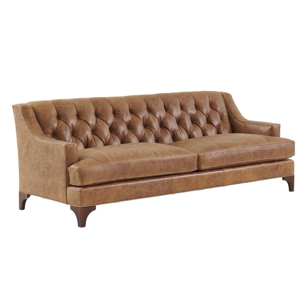 Lexington Upholstery Silverado Sonoma Leather Sofa — Grayson Luxury