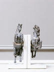 Lladro Horse Figurines on Pirouette and Courbette Set of 2 Floor Sample