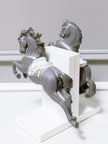 Lladro Horse Figurines on Pirouette and Courbette Set of 2 Floor Sample