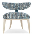 Caracole Upholstery Half Moon Chair