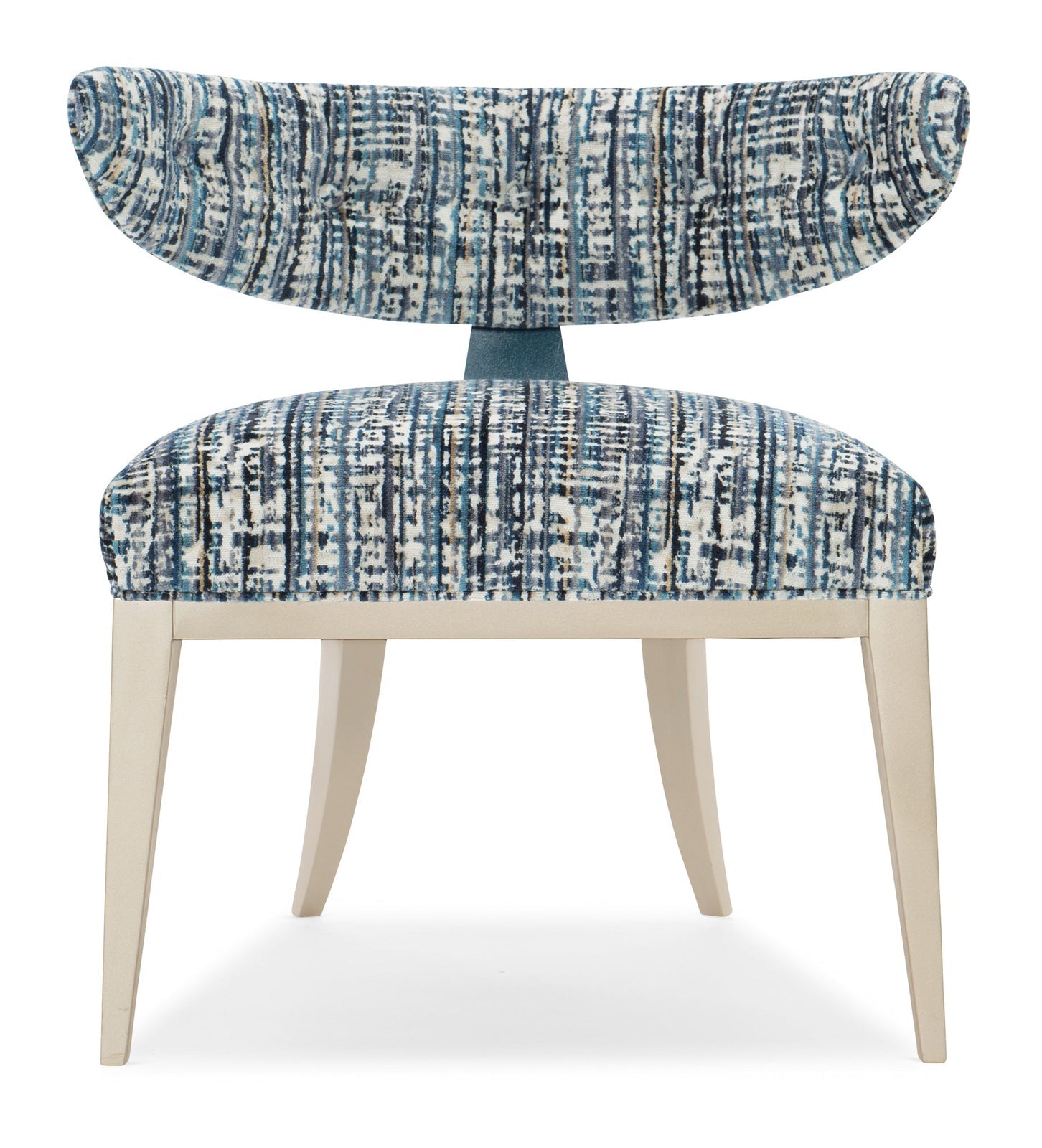Caracole Upholstery Half Moon Chair