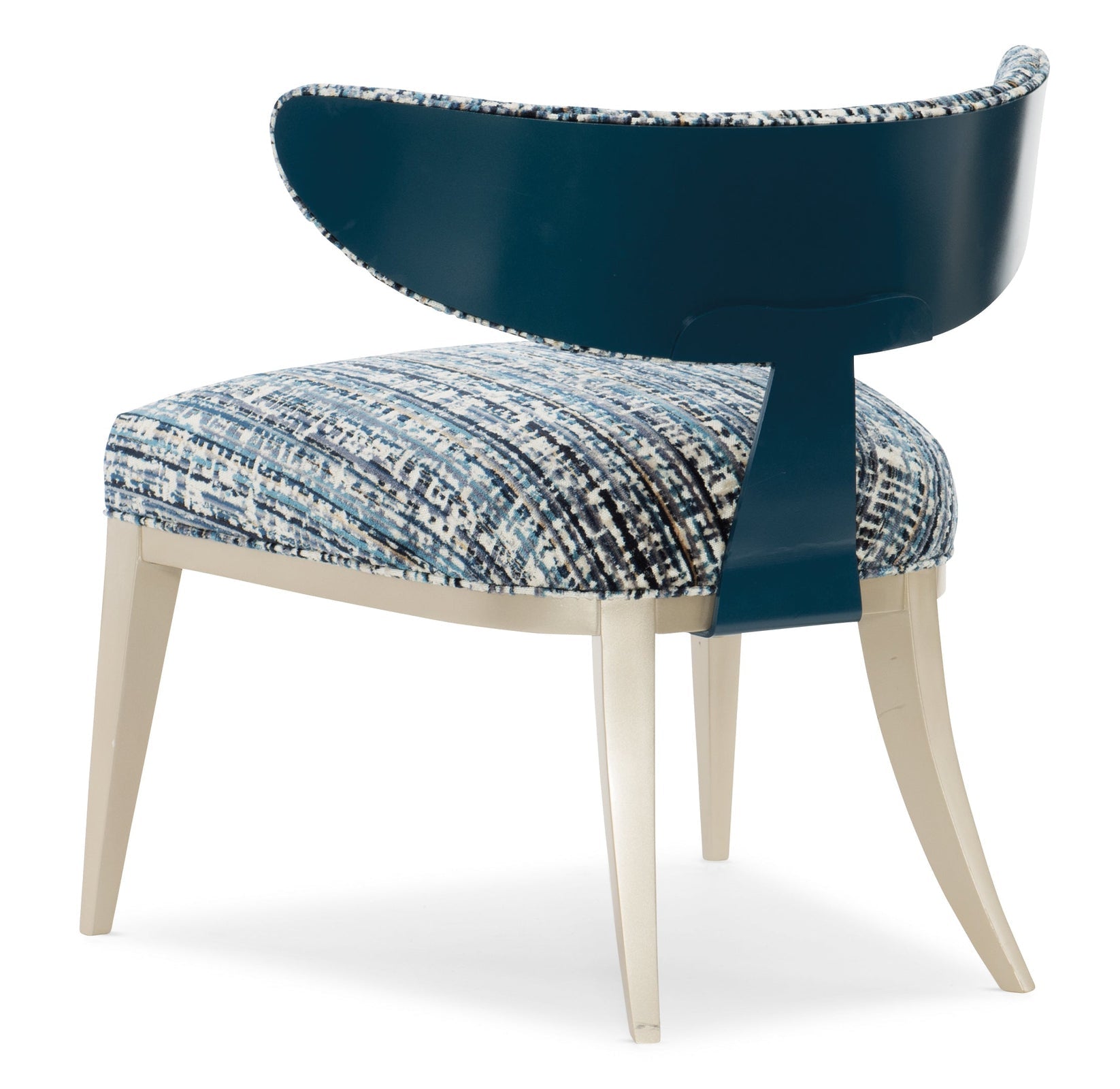 Caracole Upholstery Half Moon Chair