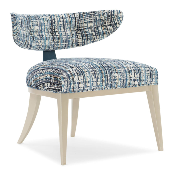 Caracole Upholstery Half Moon Chair