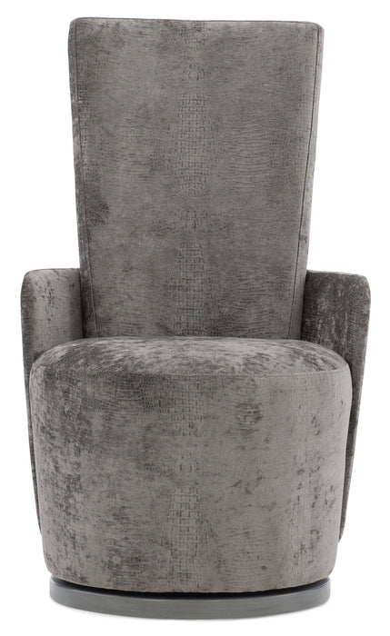 Caracole Expressions Rendition Swivel Accent Chair DSC