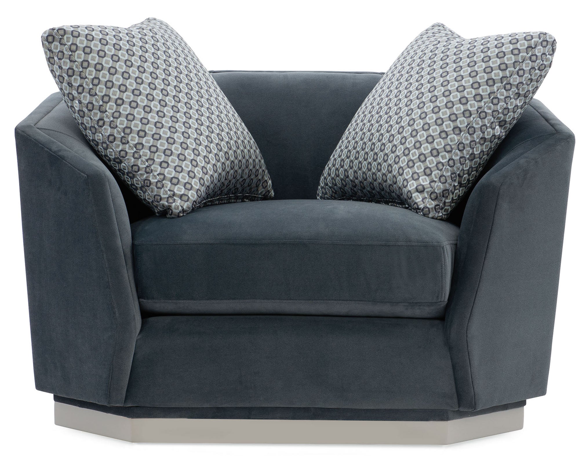 Caracole Expressions Swivel Chair & 1/2 Accent Chair INV