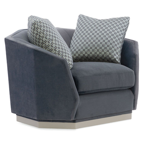 Caracole Expressions Swivel Chair & 1/2 Accent Chair INV