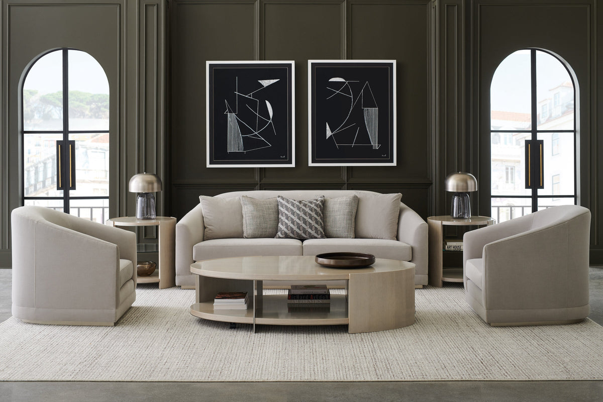 Caracole Modern La Moda Da Vita Round End Table