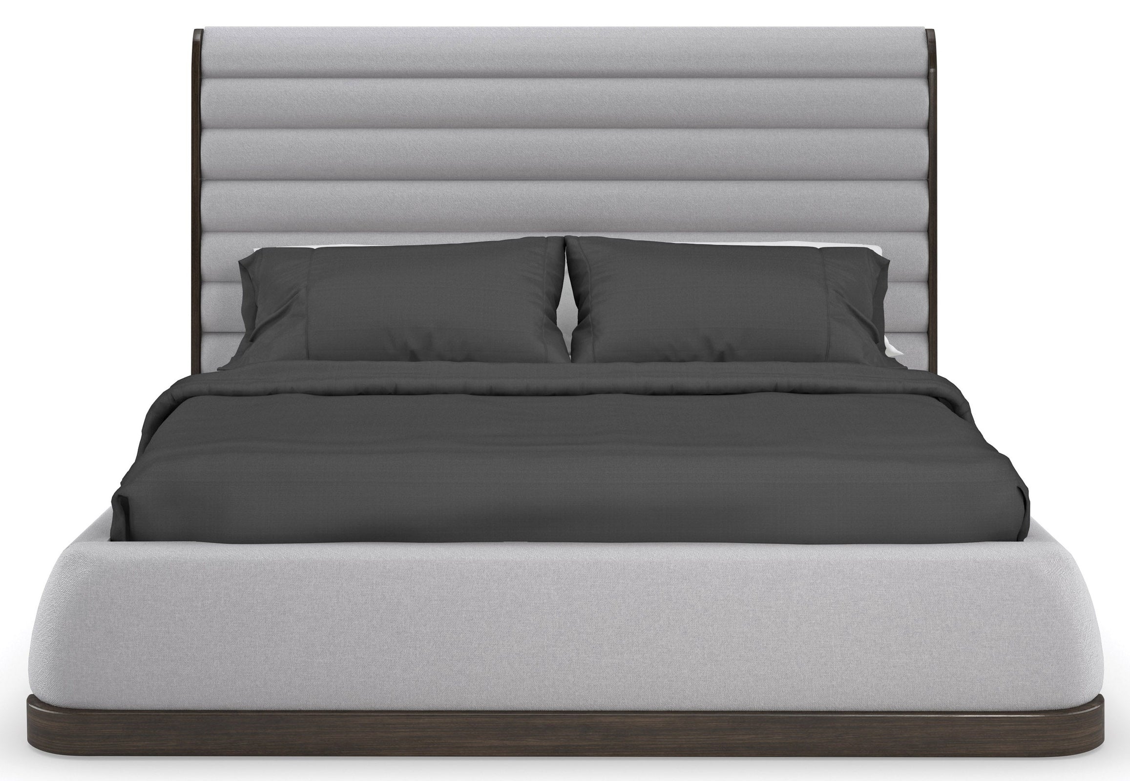 Caracole Modern La Moda Uph King Panel Bed