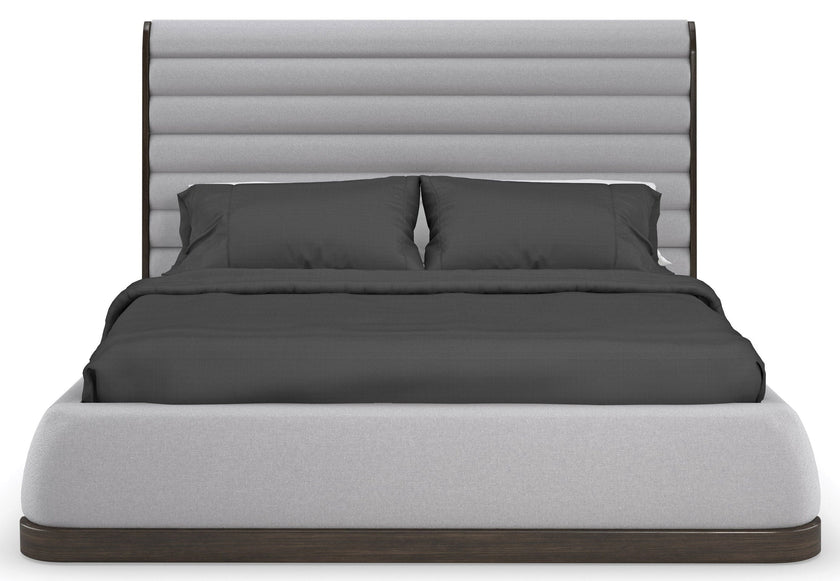 Caracole Modern La Moda Uph King Panel Bed