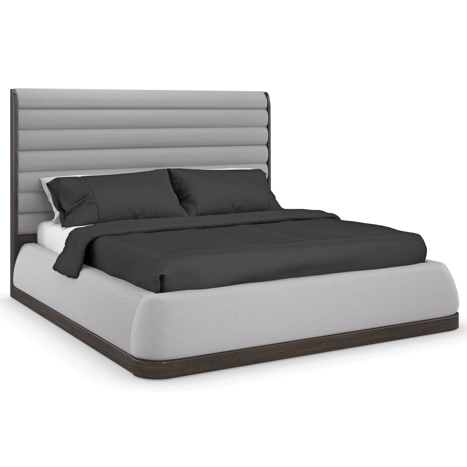 Caracole Modern La Moda Uph King Panel Bed