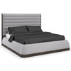 Caracole Modern La Moda Uph King Panel Bed