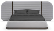 Caracole Modern La Moda Uph King Panel Bed