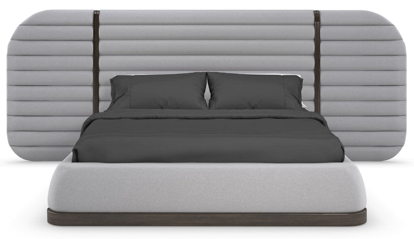 Caracole Modern La Moda Uph King Panel Bed