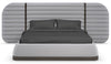 Caracole Modern La Moda Uph King Panel Bed