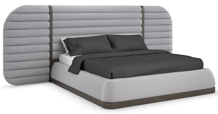 Caracole Modern La Moda Uph King Panel Bed