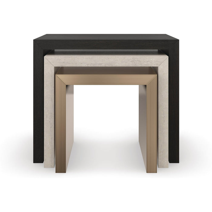 Caracole Modern Principles Contrast Nesting Tables