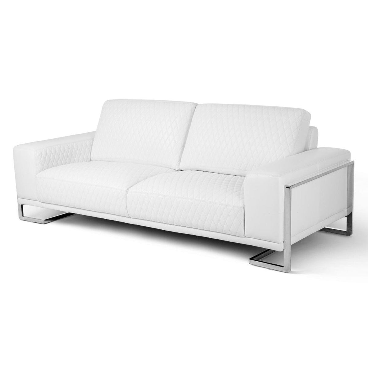 Michael Amini Mia Bella Gianna Leather Sofa