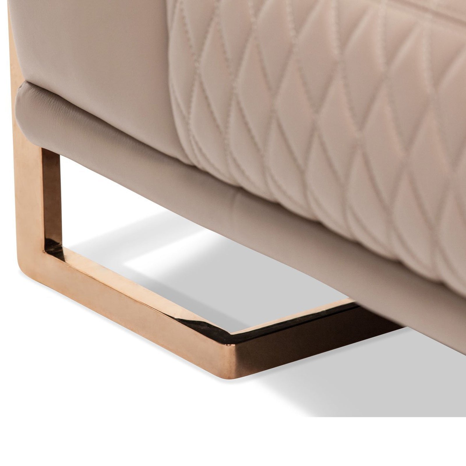 Michael Amini Mia Bella Gianna Leather Accent Chair