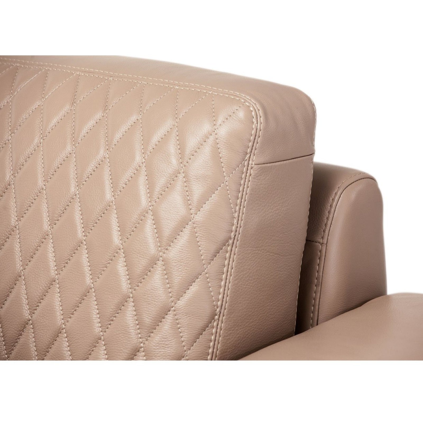 Michael Amini Mia Bella Gianna Leather Accent Chair