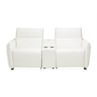 Michael Amini Mia Bella Verona Sectional Loveseat w/Storage Console 3pc