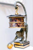 Maitland Smith Monkey Lamp Floor Sample