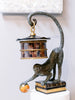 Maitland Smith Monkey Lamp Floor Sample
