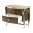 Michael Amini Villa Cherie Hazelnut Nightstand